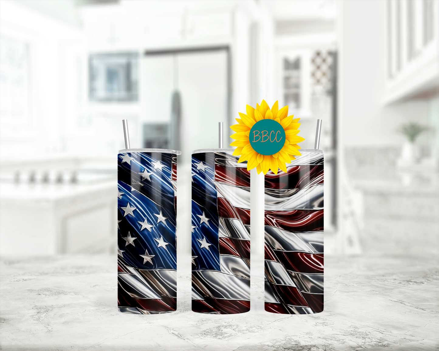 Metal Flag Tumbler