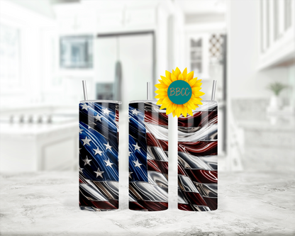 Metal Flag Tumbler
