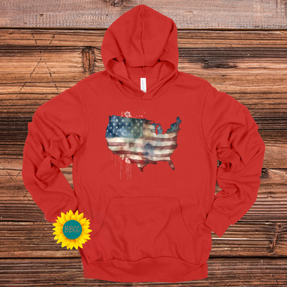 Adult Map Hoodie