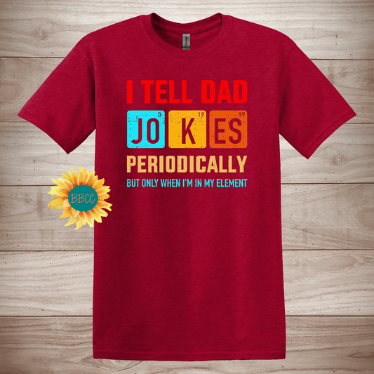 Dad Jokes Periodically T-Shirt