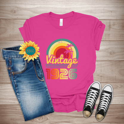 Vintage 1926 Adult T-Shirt