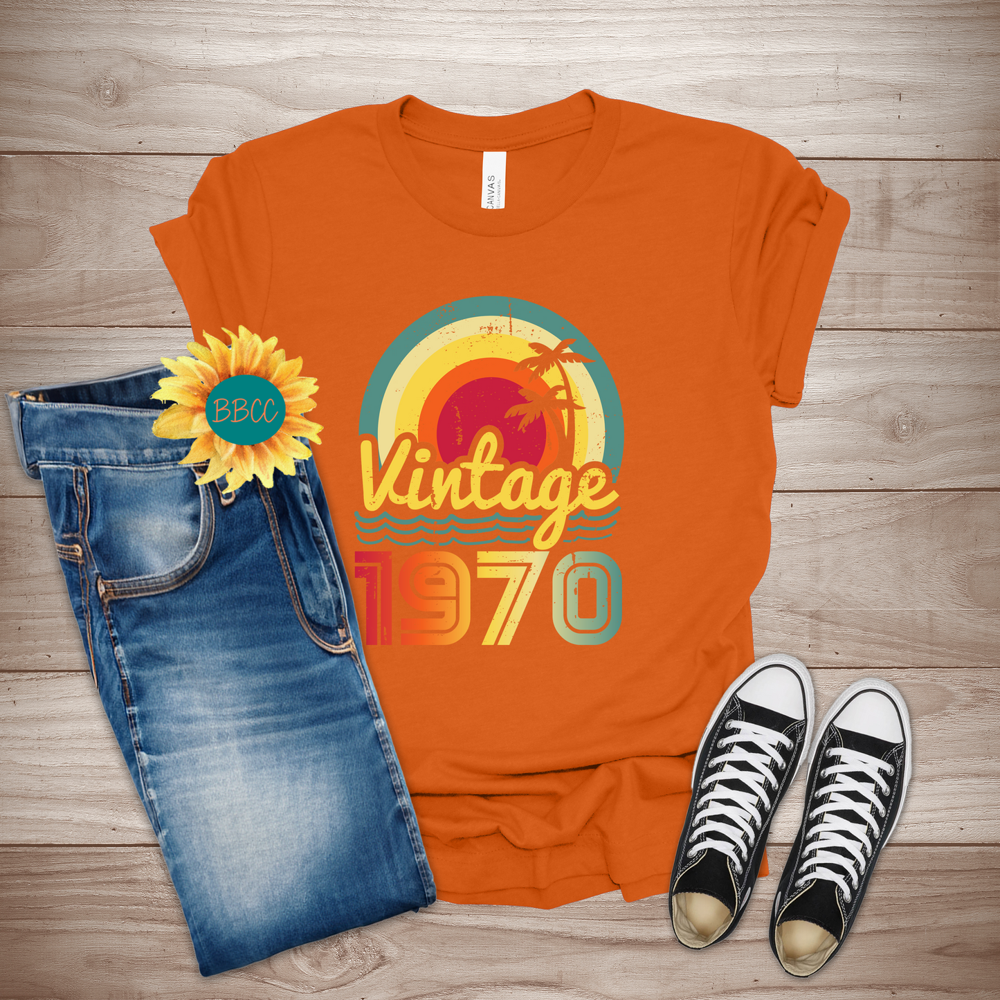 Vintage 1970 Adult T-Shirt