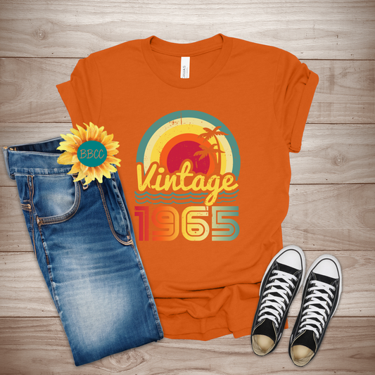 Vintage 1965 Adult T-Shirt