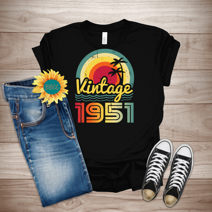 Vintage 1951 Adult T-Shirt