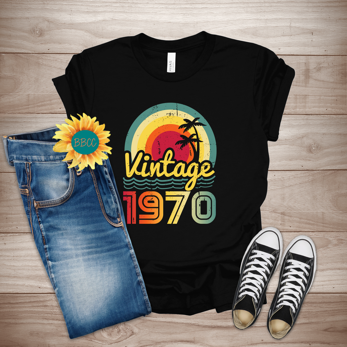 Vintage 1970 Adult T-Shirt