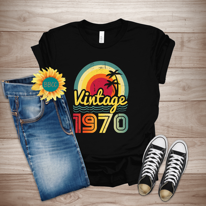 Vintage 1970 Adult T-Shirt