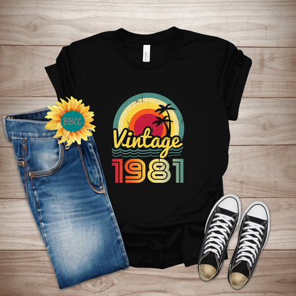 Vintage 1981 Adult T-Shirt