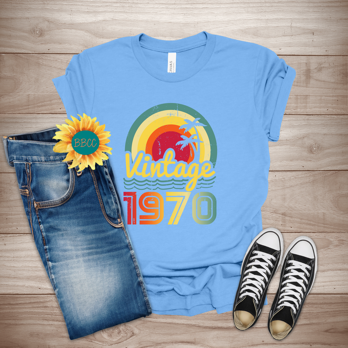 Vintage 1970 Adult T-Shirt