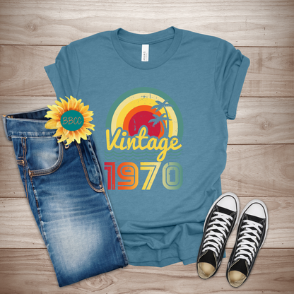 Vintage 1970 Adult T-Shirt