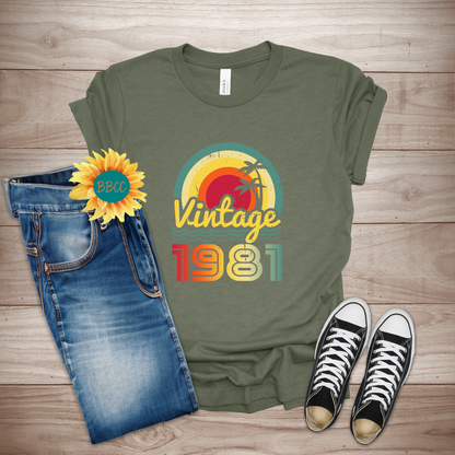 Vintage 1981 Adult T-Shirt