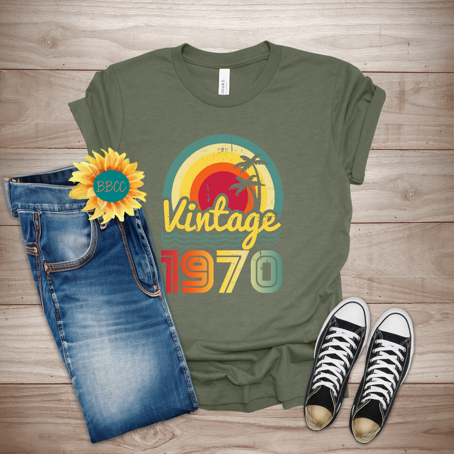 Vintage 1970 Adult T-Shirt