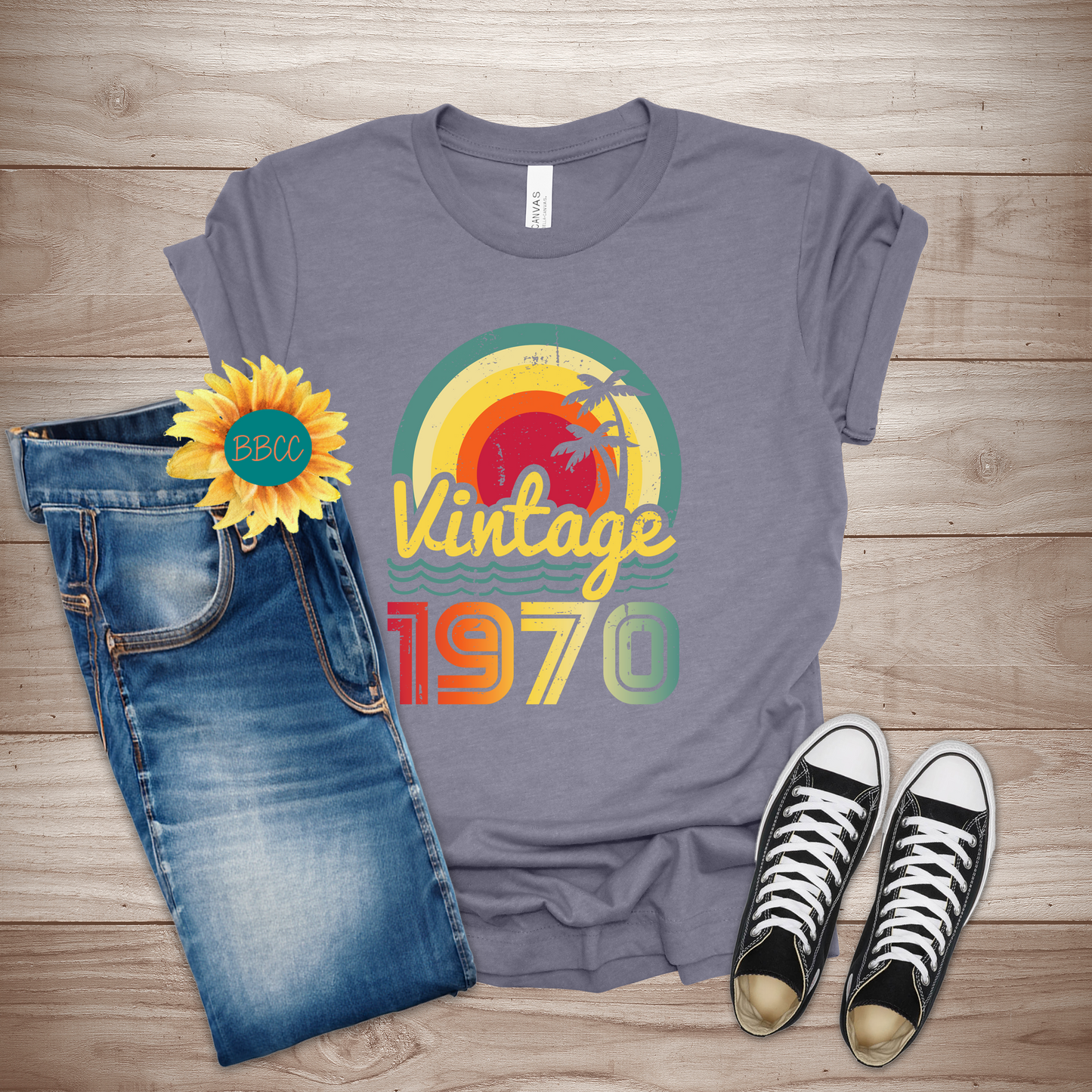 Vintage 1970 Adult T-Shirt