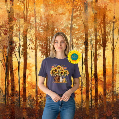 Sunflower Harvest T - Shirts