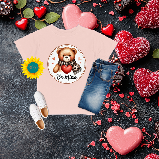 Be Mine Teddy Bear Valentine T-Shirt