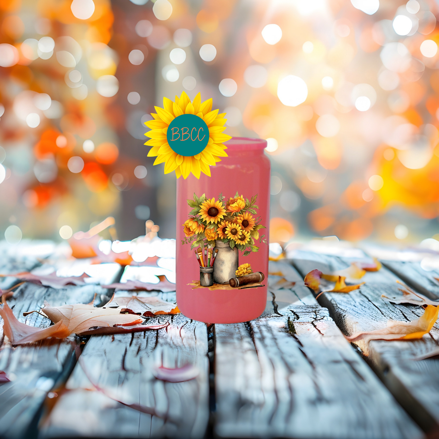 Crafted in Bloom Tumbler