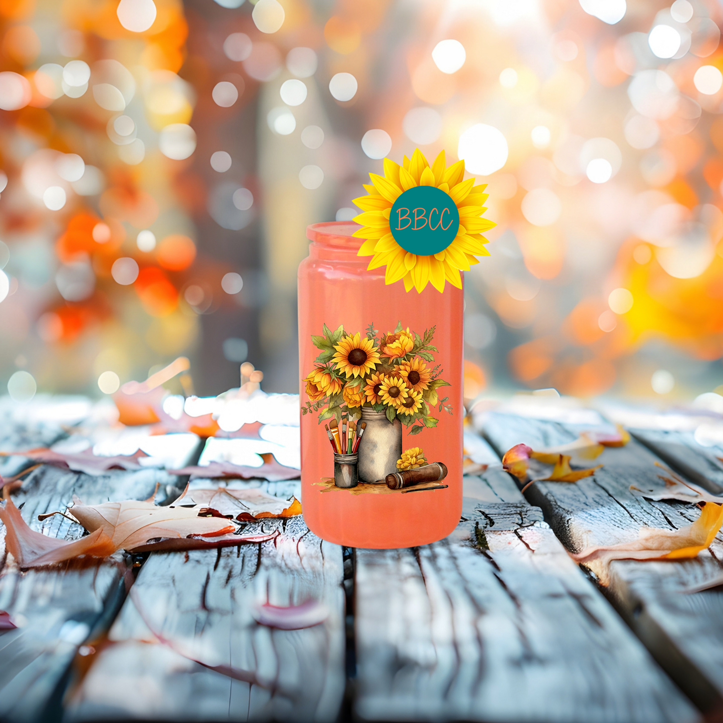 Crafted in Bloom Tumbler