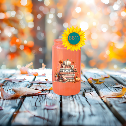 Autumn Chapters Tumbler