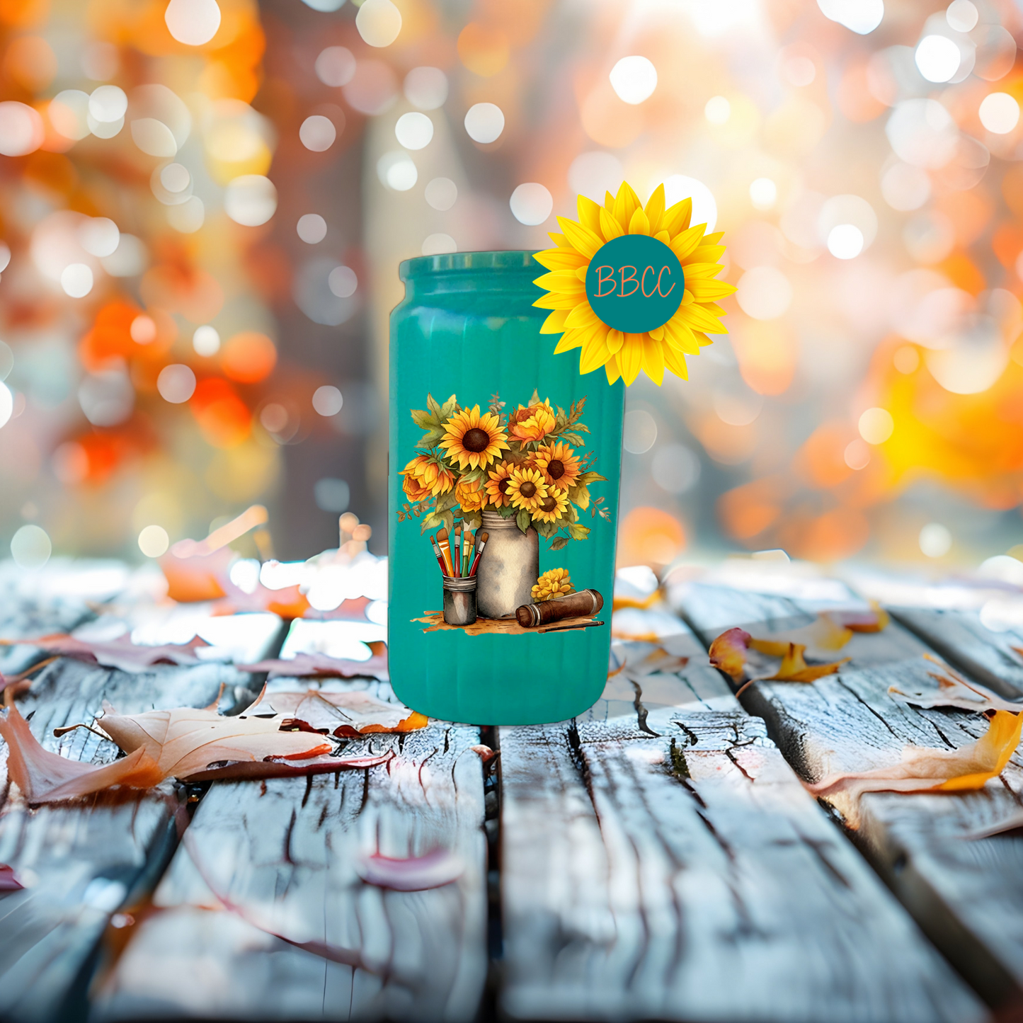 Crafted in Bloom Tumbler