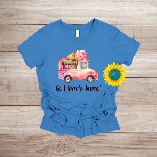 Youth Get Back Here! Ice Cream T-Shirt