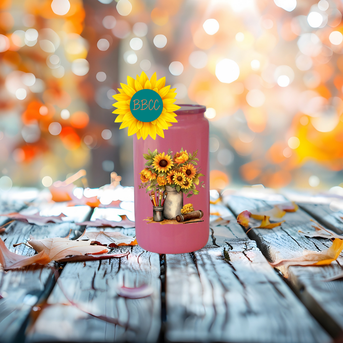 Crafted in Bloom Tumbler