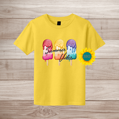 Youth Summer Vibes Drip T-Shirt