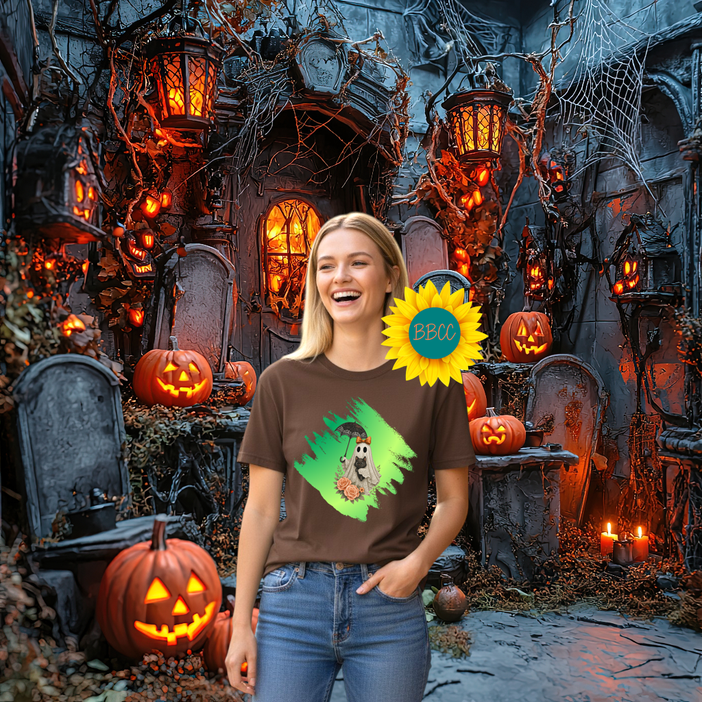 Floral Haunt T - Shirts