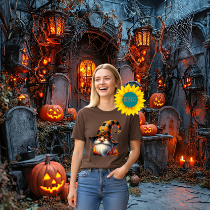 Spooky Season Gnome T - Shirts
