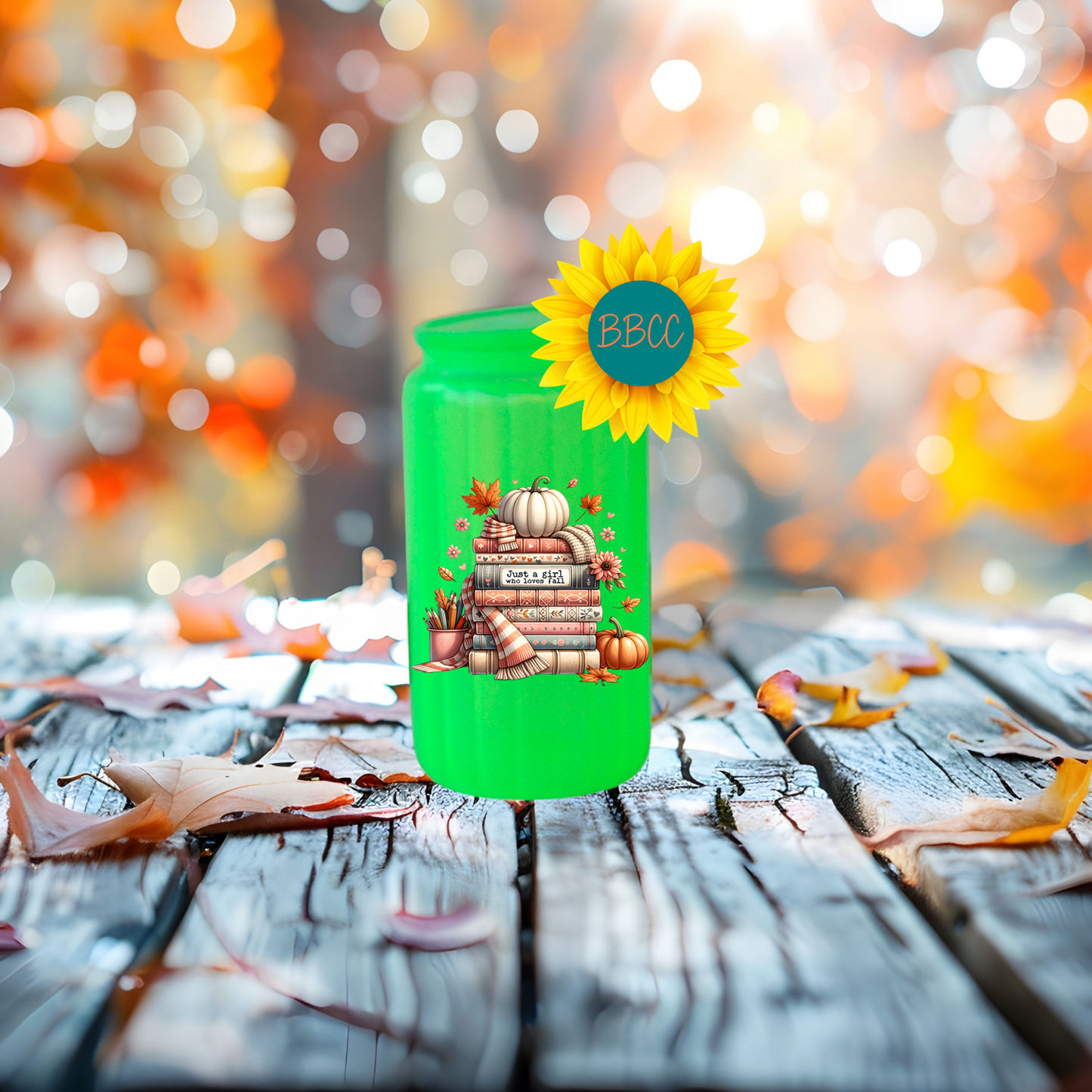 Autumn Chapters Tumbler