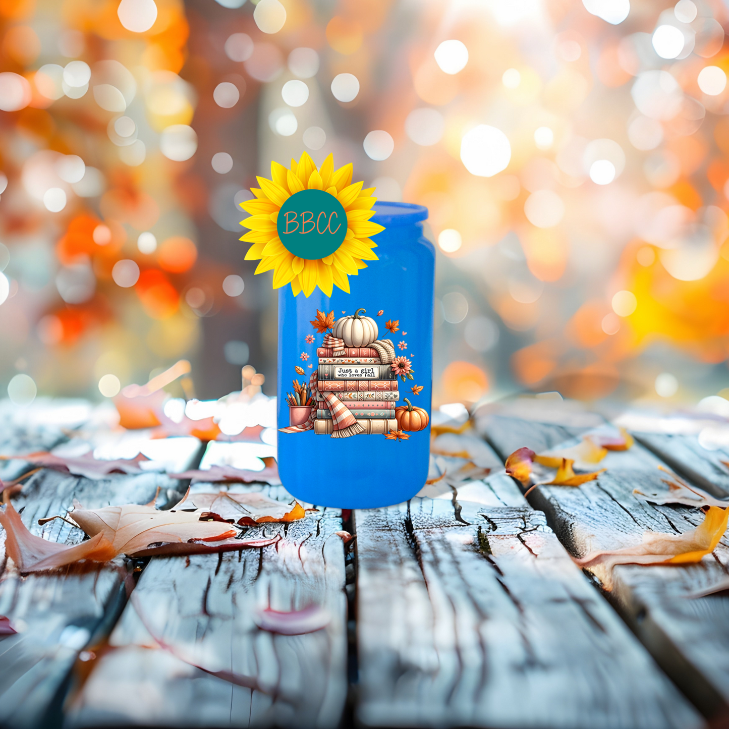 Autumn Chapters Tumbler