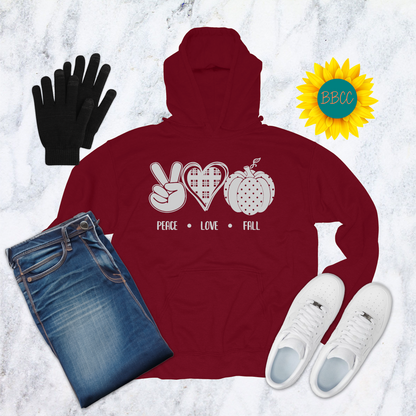 Peace Love Fall Hoodie