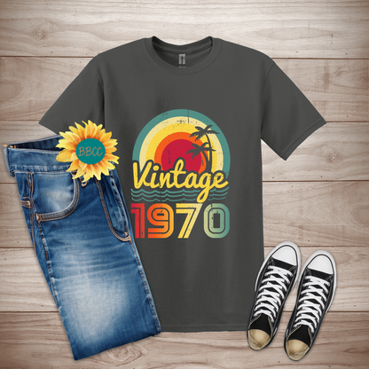 Vintage 1970 Adult T-Shirt