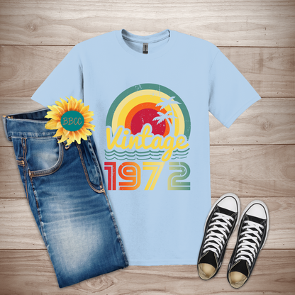 Vintage 1972 Adult T-Shirt