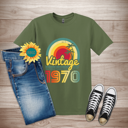 Vintage 1970 Adult T-Shirt
