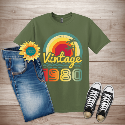 Vintage 1980 Adult T-Shirt