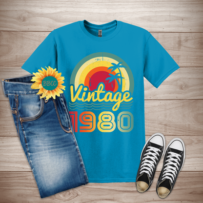 Vintage 1980 Adult T-Shirt