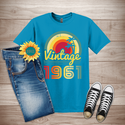 Vintage 1961 Adult T-Shirt