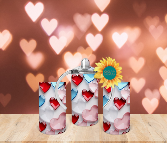 Glass Hearts Tumbler