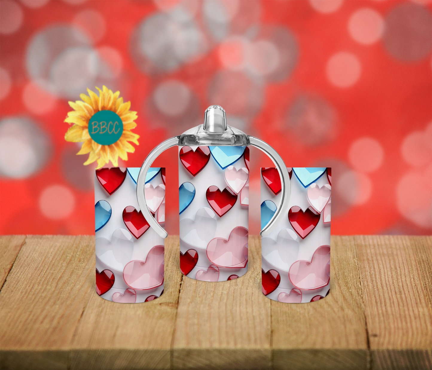 Glass Hearts Tumbler