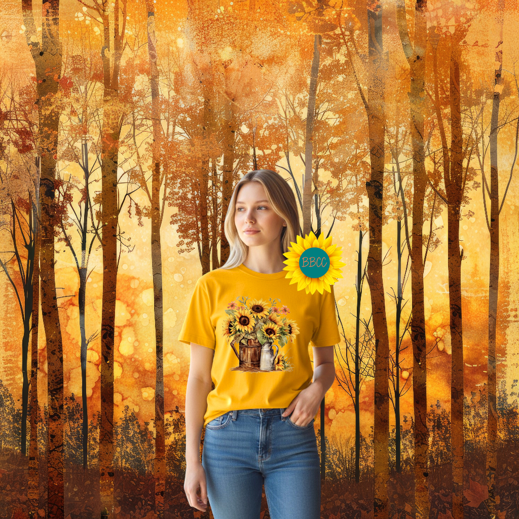 Sunflower Harvest T - Shirts