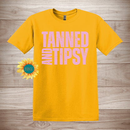 Tanned and Tipsy T-Shirt