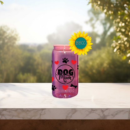 Pet Mom 16oz Stainless Steel or Plastic Tumbler