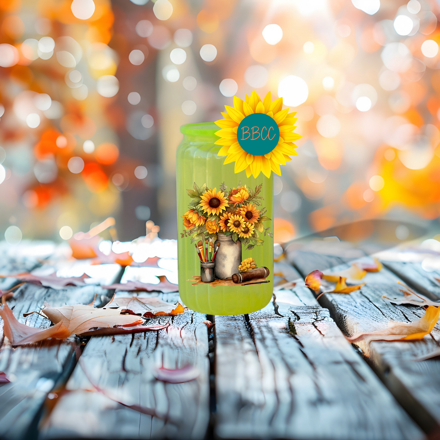 Crafted in Bloom Tumbler