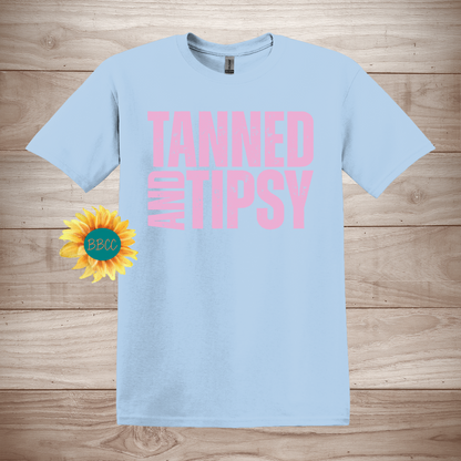 Tanned and Tipsy T-Shirt
