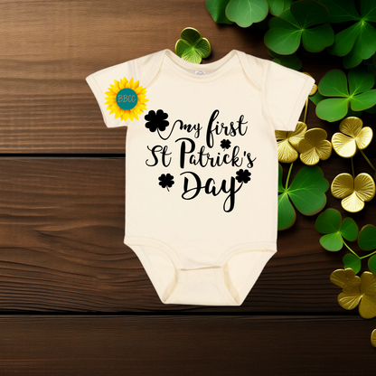 Baby My First St. Patrick’s Day Romper