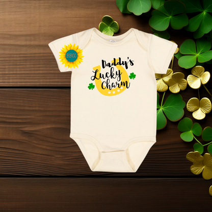 Daddy's Lucky Charm Baby Romper – St. Patrick’s Day