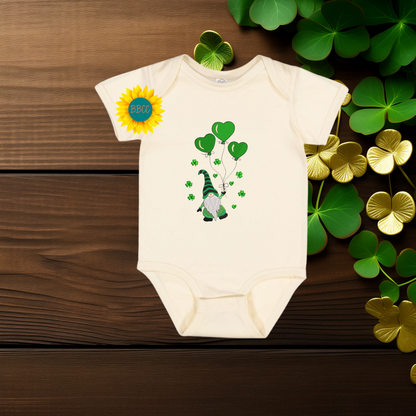 Baby St. Patrick’s Day Gnome Baby Romper