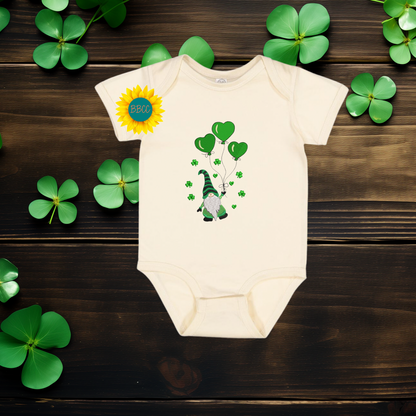 Baby St. Patrick’s Day Gnome Baby Romper