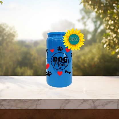 Pet Mom 16oz Stainless Steel or Plastic Tumbler