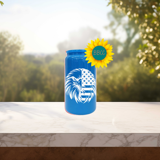 Patriotic Eagle Pride 16 oz Tumbler