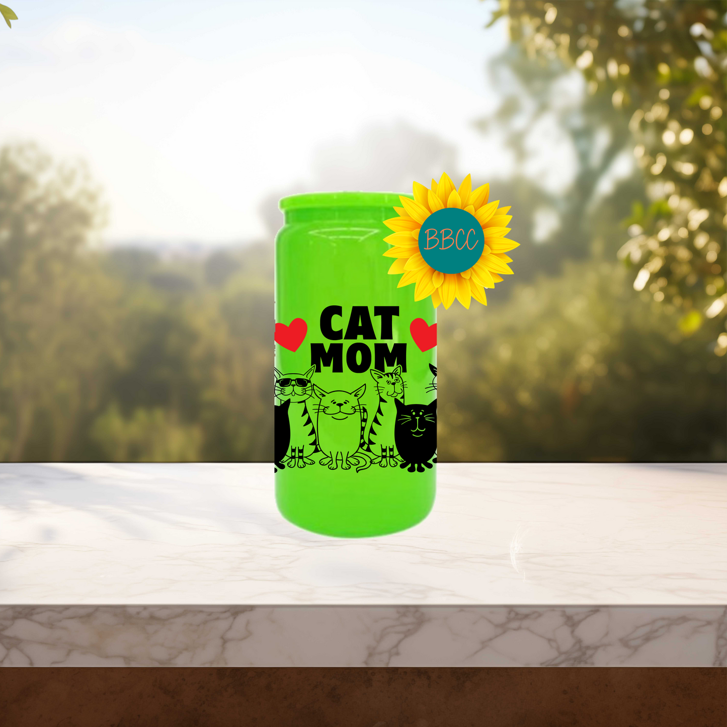 Pet Mom 16oz Stainless Steel or Plastic Tumbler